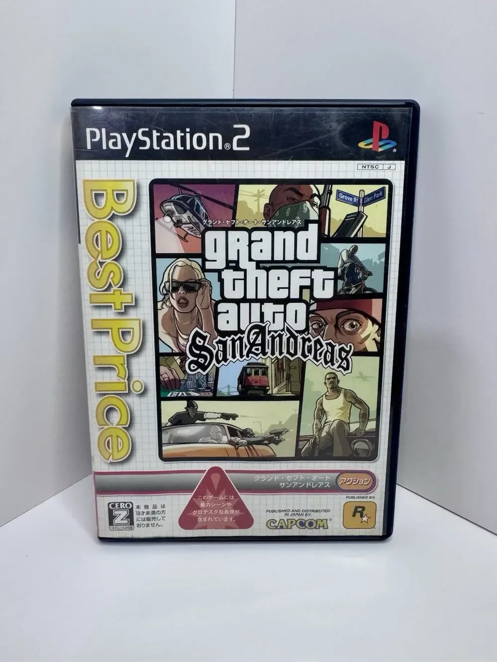 Grand Theft Auto San Andreas Sony Playstation 2 PS2 Japanese Region Locked